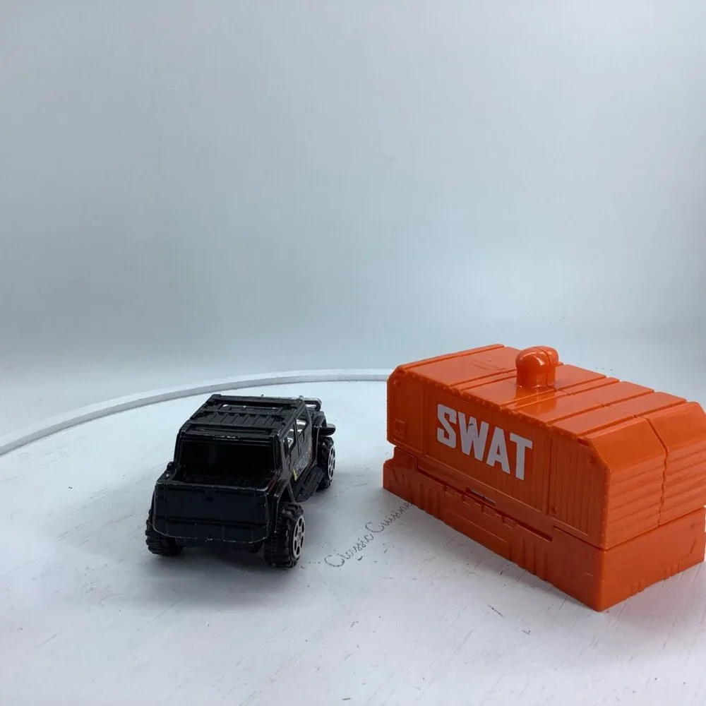S.W.A.T.‎ Vehicle & Orange Rescue Container Imaginative Play Toy